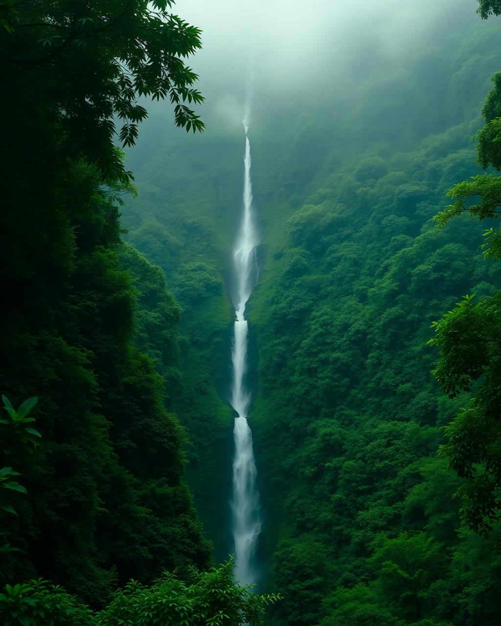 Зелені джунглі та водоспад Madeira